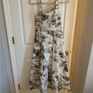 NICHOLAS toile midi dress, size 6. NWT.